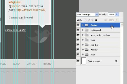 آموزش طراحی سایت در فتوشاپ